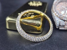 39 mm Watch Bezel In Moissanite Diamond