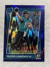 Trevor Lawrence [Purple Shock] #201 Prices | 2021 Panini Donruss