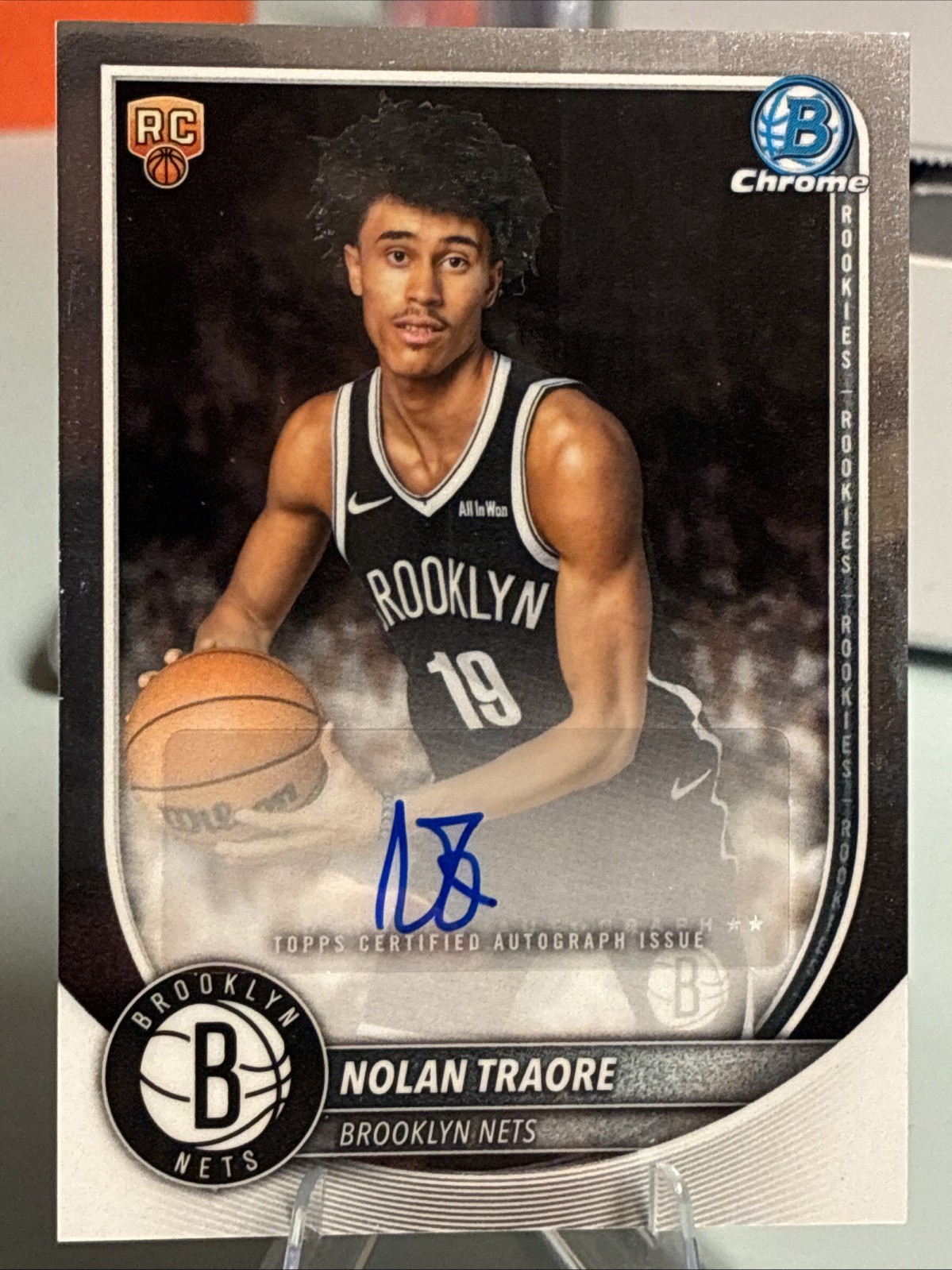 2025-26 Bowman Chrome BCA-NT NOLAN TRAORE Auto RC