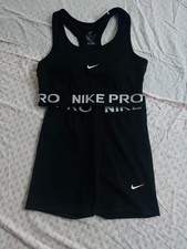 Nike Dri-fit pro 2 piece set Sports Bra  shorts women  s Work Outfit.Large.