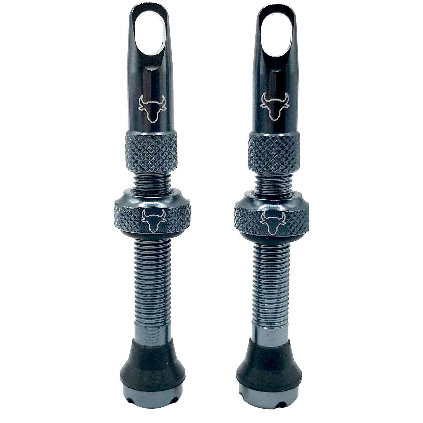 Пара штоков бескамерного клапана диаметром 42 мм из сплава Presta, съемный сердечник, Оловянная форма