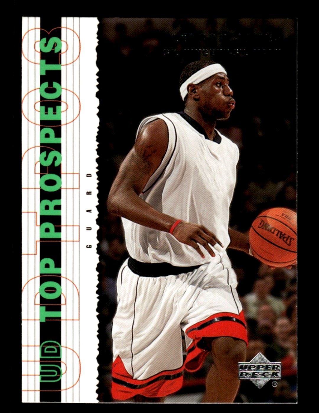 2003-04 Upper Deck UD Top Prospects LeBron James #55 Rookie Card