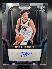 Trey Alexander 2024-25 Panini Prizm Black Rookie Auto
