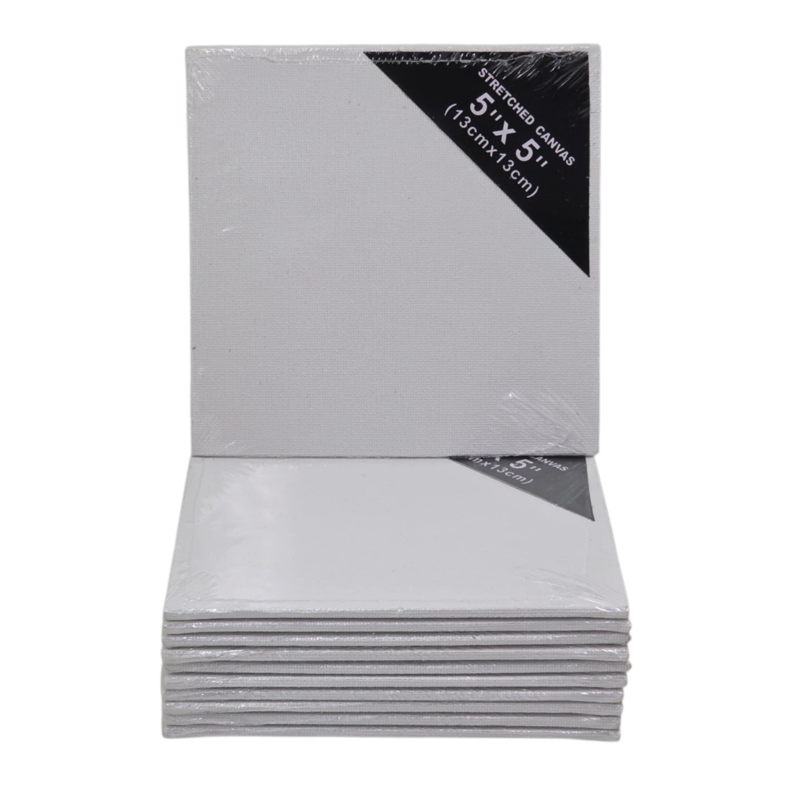 11 x Belle Vous Blank Canvas - 13 X 13cm (5 x 5 Inches) - Pre Stretched Canva