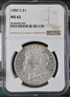 1880-S Morgan Dollar NGC Certified MS62