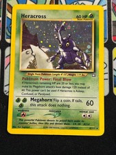Heracross 6/111 Rare Neo Genesis Pokemon Unlimited Holo Heavily Played on eBay