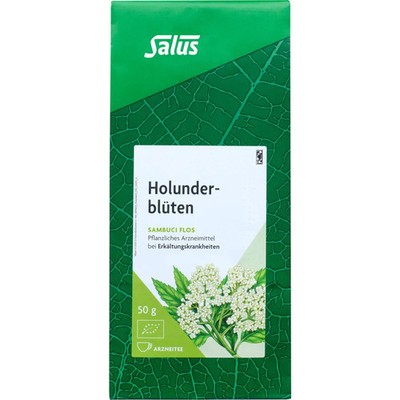 Holunderblüten Arzneitee Sambuci Flos Salus 50 g - PZN 16875350