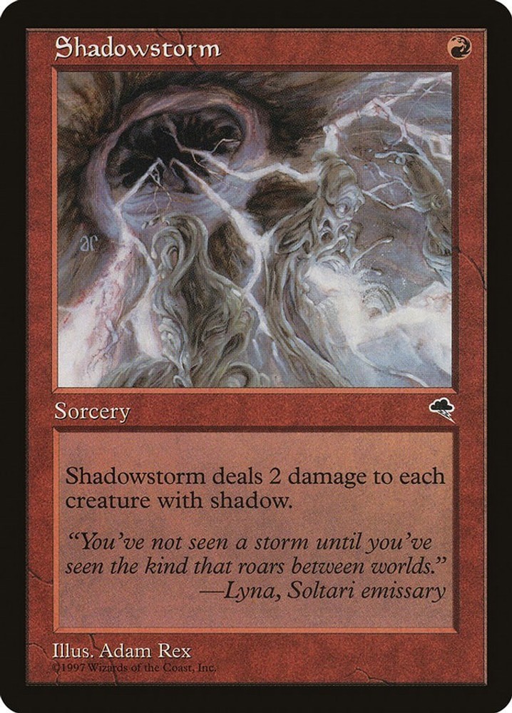 Shadowstorm #202 (LP) Tempest (TMP) MTG