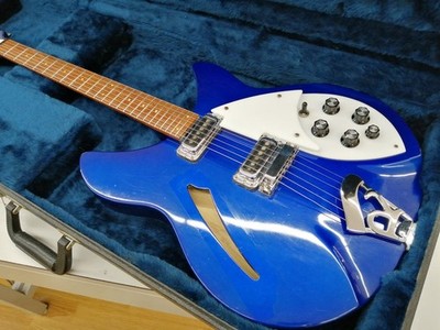 Rickenbacker 330 Midnight Blue Semi Hollow Body Electric Guitar | eBay