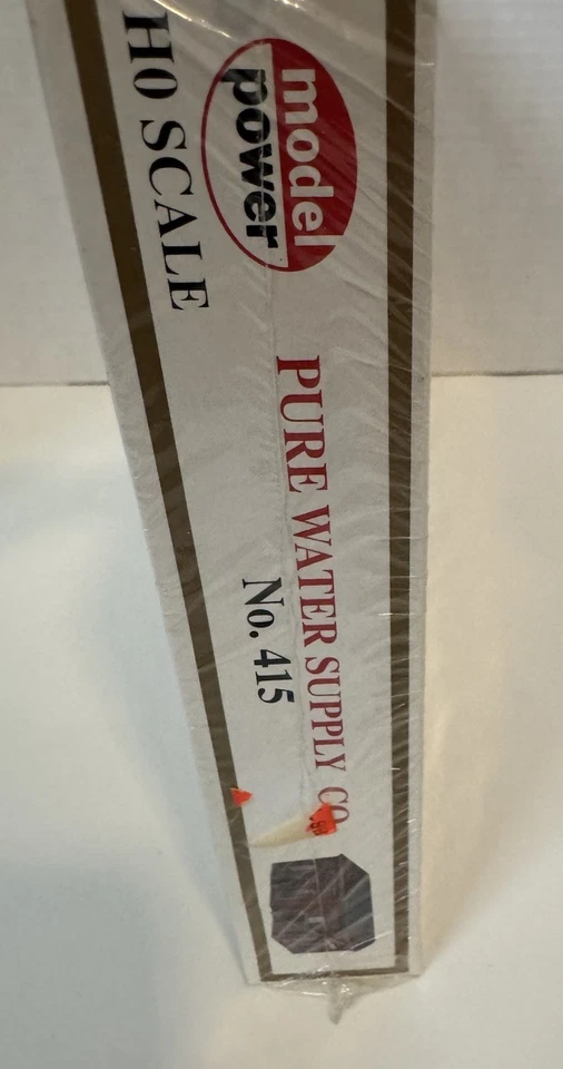 Model Power 415 HO Pure Water Supply Co. Brick Building Kit Sealed - Image 4 of 4