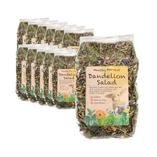3pk 200g 100% natural Pet Dandelion Salad - Guinea Pigs, Rabbits and Chinchillas