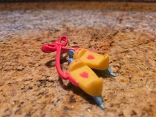 Vintage 1980's Care Bears Cousins Cozy Heart Penguin Figure Ice Skates