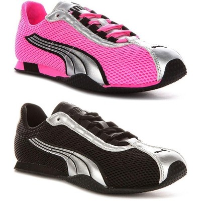 Puma H Street OG Sneaker Schnürschuhe Damenschuhe schwarz silber UK 4 - 8