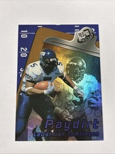LaDanian Tomlinson 2001 Press Pass Football Rookie Card #PD4/6 Paydirt. rookie card picture