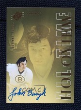 2024-25 SPx All-Time Holoview Auto 10/10 Johnny Bucyk #ATG-JB Auto HOF 11jd
