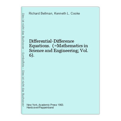 Differential-Difference Equations. (=Mathematics in Science and Engineeri 860990
