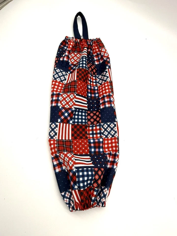 Soporte para bolsa de plástico de tela/soporte para bolsa de compras - Diferentes telas para elegir Foto 4 de 4