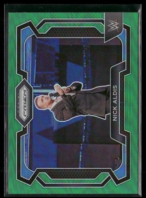 Nick Aldis 2024 Panini Prizm WWE Green Prizms #35