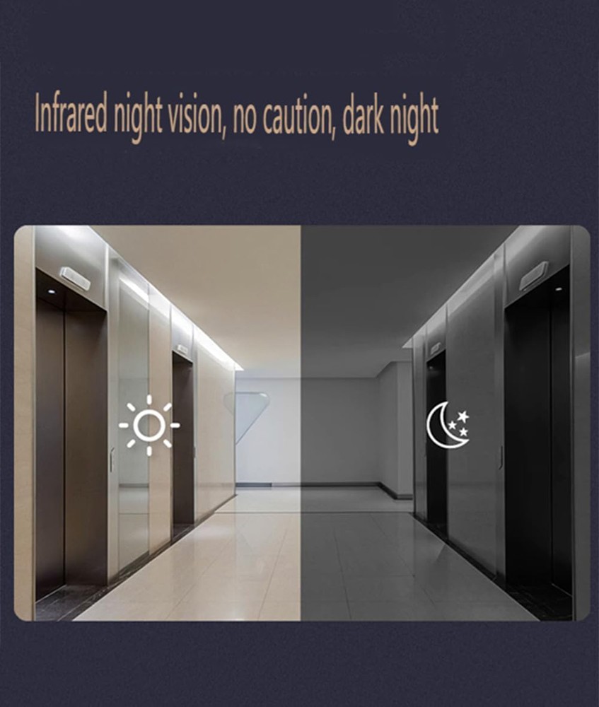 Smart Video Doorbell Phone Security Camera Door Bell Ring Intercom WiFi Wireless