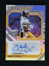 2024 Panini Contenders Optic Legendary 14/50 Yancey Thigpen #LCA-YTN Auto 11if