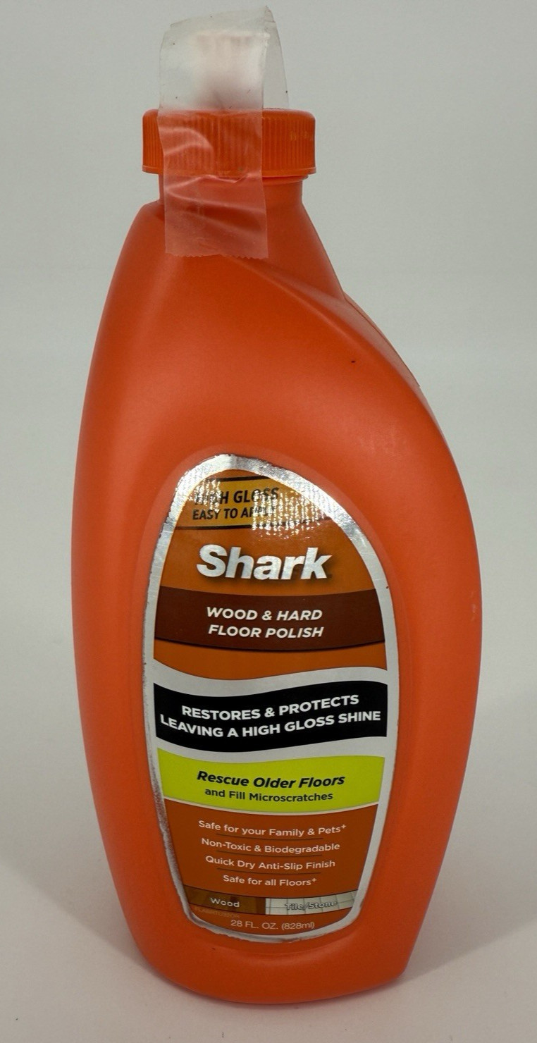 SHARK Wood & Hard Floor Polish 28 oz. High Gloss - New Sealed Discontinued