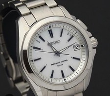 Seiko Brightz Solar Titanium Watch 40mm Mens ...