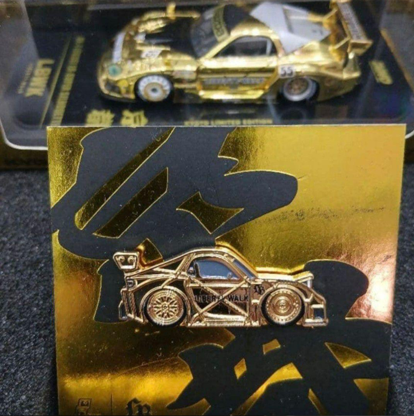 Liberty Walk Kyoto Limited INNO64 Leen Customs RX-7 Gold Special