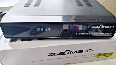 Zgemma H7S 2x DVB S2X, 1x DVB T2/C, Enigma² Receiver
