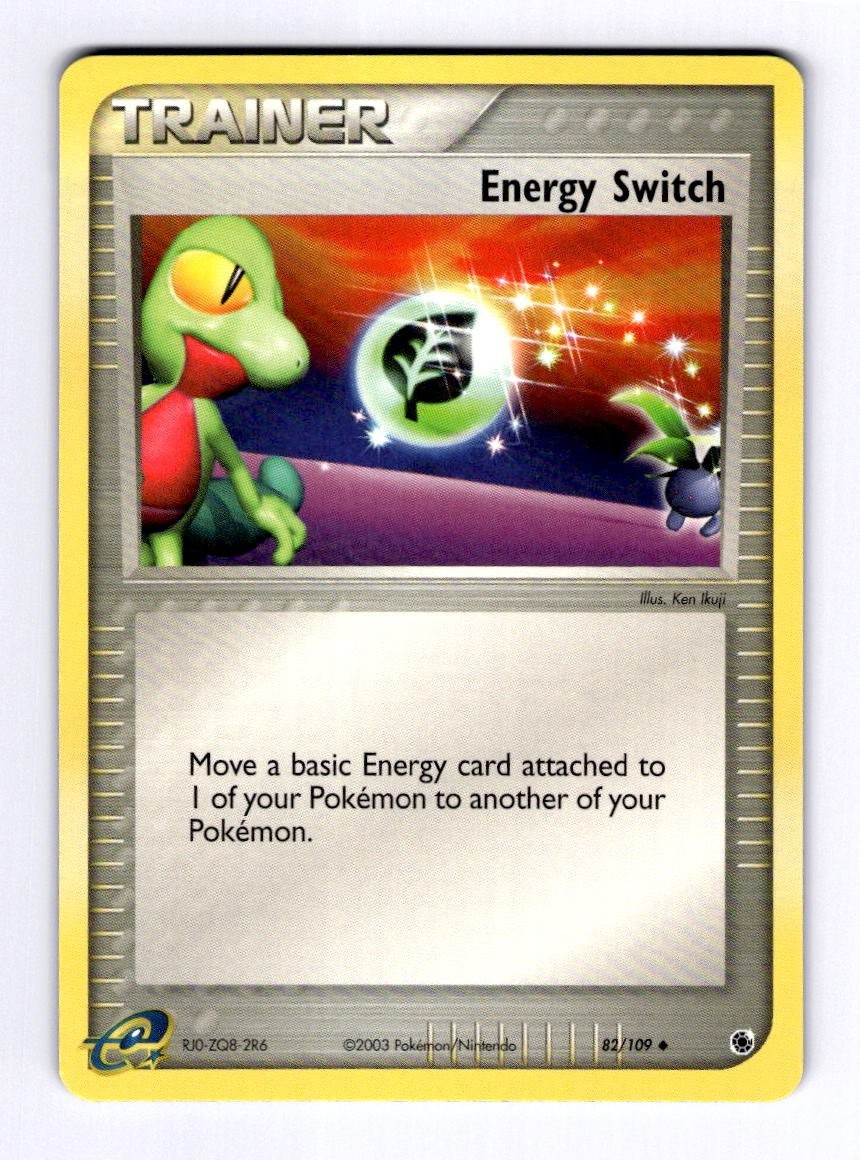 Energy Switch Ruby and Sapphire #82 (2003) Uncommon NM Pokemon