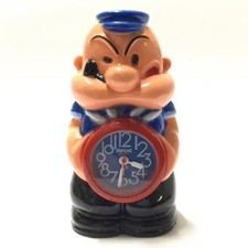 Popeye Desk Clock Vintage New Old Stock Retro Collectible 60mm LtdEdition