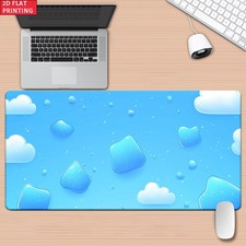 1pc of a Flat 2D Cloud Design Pad Suitable for Desks, Gaming, And Office Decor