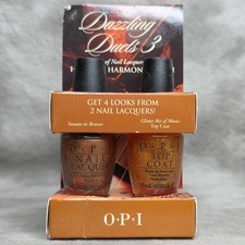 OPI 'Dazzling Duets 3' Holiday Harmony 2004 Nail Lacquer Set .5 oz ea