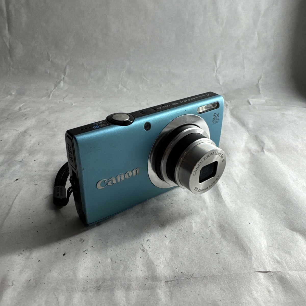 Canon PowerShot A2400 IS 16.0MP Digital Camera - Silver for sale