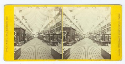 G2268~ IRELAND   Dublin 1865 Exposition North Transept - LSC