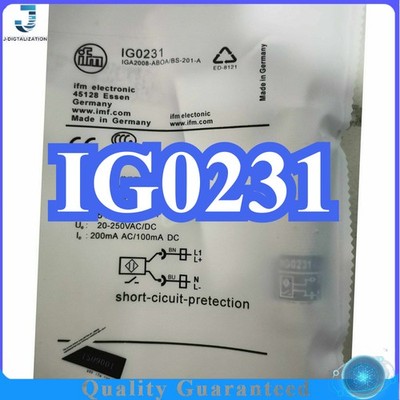 IG0231 IFM IG0231 Proximity Switch Sensor 20~250VAC/DC 25Hz AC/100Hz DC NewKD