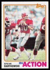 Steve Bartkowski, 1982 Topps, #275, Atlanta Falcons,