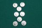 New Listing1967 KENNEDY HALF DOLLARS, LOT OF 8 SOLD TOGETHER