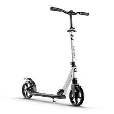 Kick Scooter for Adults & Teens. Lightweight Foldable Scooter, Black & White
