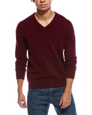 Mette Cashmere V-Neck Sweater Men's Red S