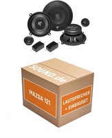 Lautsprecher Boxen Vorne Hifonics VX5.2E FüR Mazda 121 Typ DB 2X Tief-MitteltöNe