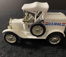 ERTL 1918 Ford US Mail Model T Runabout Coin Bank Die-cast Metal USA Replica