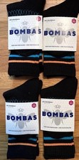 Bombas Youth Aprox Age 5-8 Calf Crew Socks Size XS Lot Of 4  Bee Better NEW