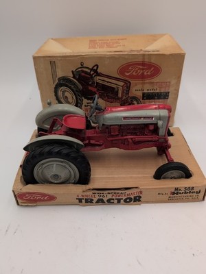 1/12 Toy Hubley Ford 961 Powermaster Tractor Wide Front With Box 