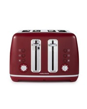 Morphy Richards Accents 4 Slice Toaster Rhubarb Limited Edition 242051
