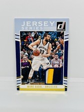 2016-17 Donruss MARC GASOL Jersey Series Patch Prime /10 Grizzlies #41