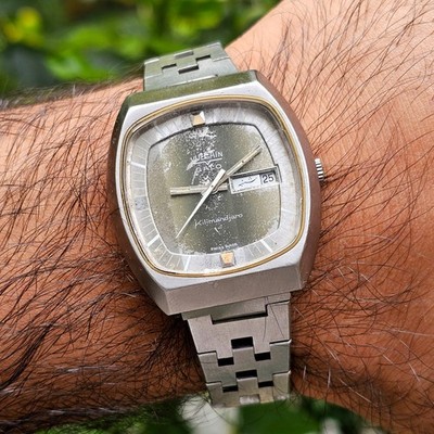 Vintage Vulcain Automatik Kilimandjaro Armbanduhr