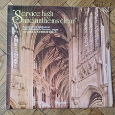 VINYL RECORD LP SERVICE HIGH AND ANTHEMS CLEAR CHOIR OF ELY CATHEDRAL A66012