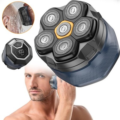 Glatzen Rasierer Herren Elektro Kopfrasierer Herrenrasierer 6D Glatzenrasierer