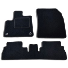 3-teiliges Velours Fußmatten Set für Citroen Berlingo 3 2018 - 2026