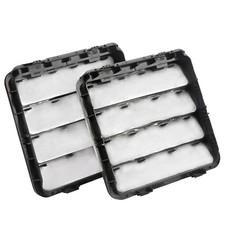 Cab Vent Air Pressure Exhauster For Ram 1500 2500 3500 Jeep 68323649AB 2PCS 